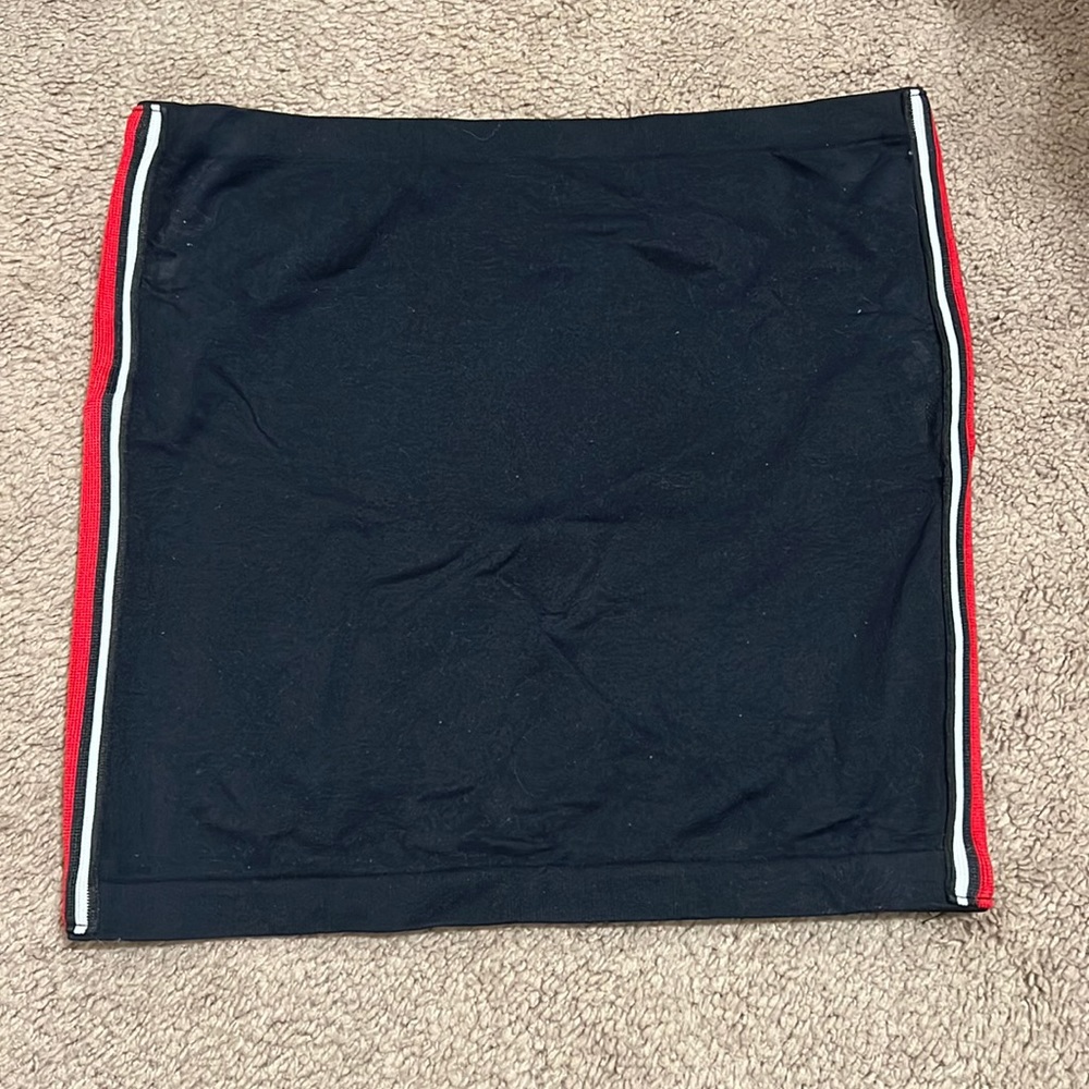 racer stripe tube top NWOT